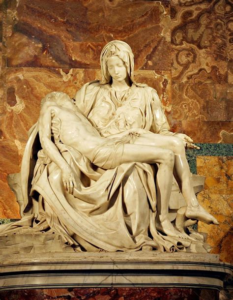 Exploring the Timeless Beauty of Michelangelo's Pieta: A Masterpiece in Marble that Defines Renaissance Art